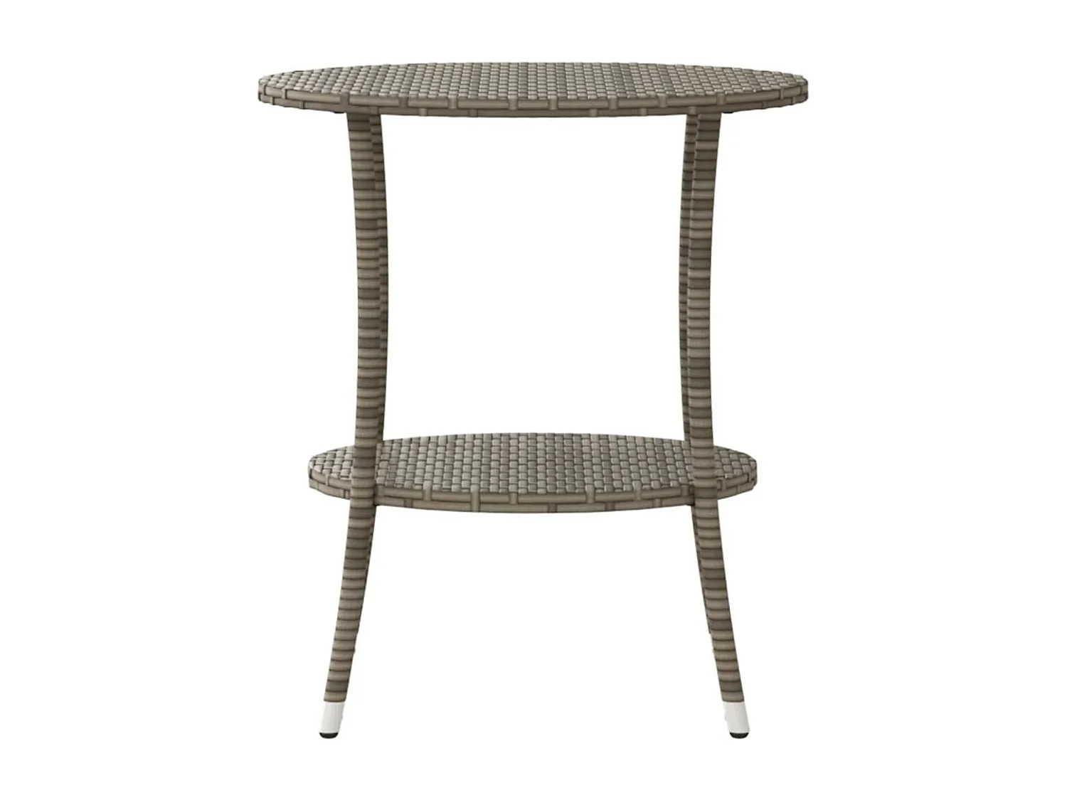 Chaises inclinables de jardin lot de 2 et table résine tressée