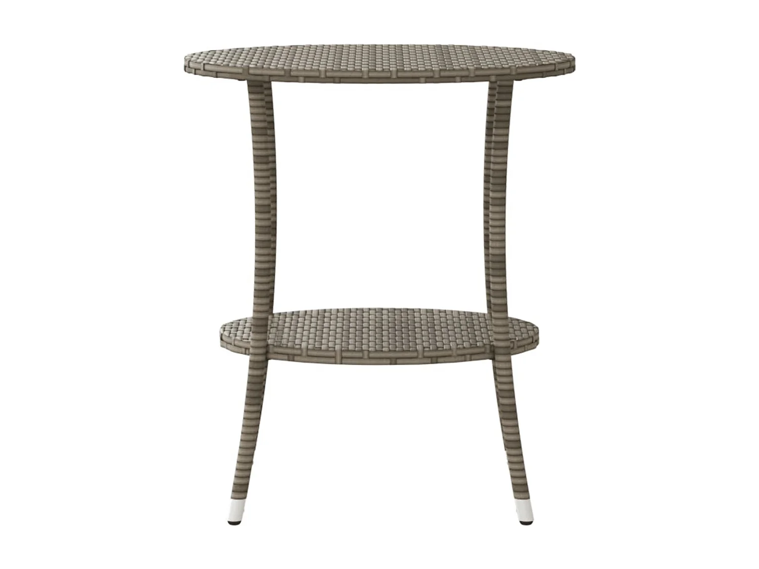 Chaises inclinables de jardin lot de 2 et table résine tressée