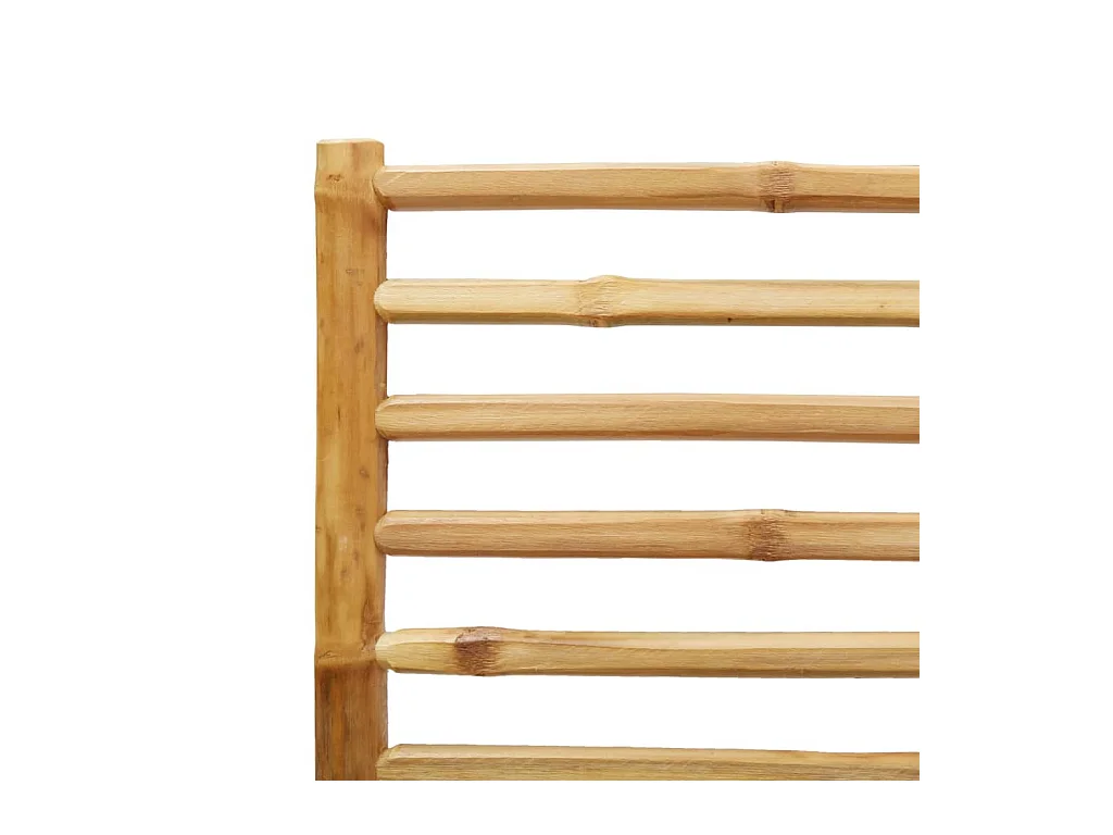 Chaises pliables de jardin lot de 6 43x54x88 cm bambou