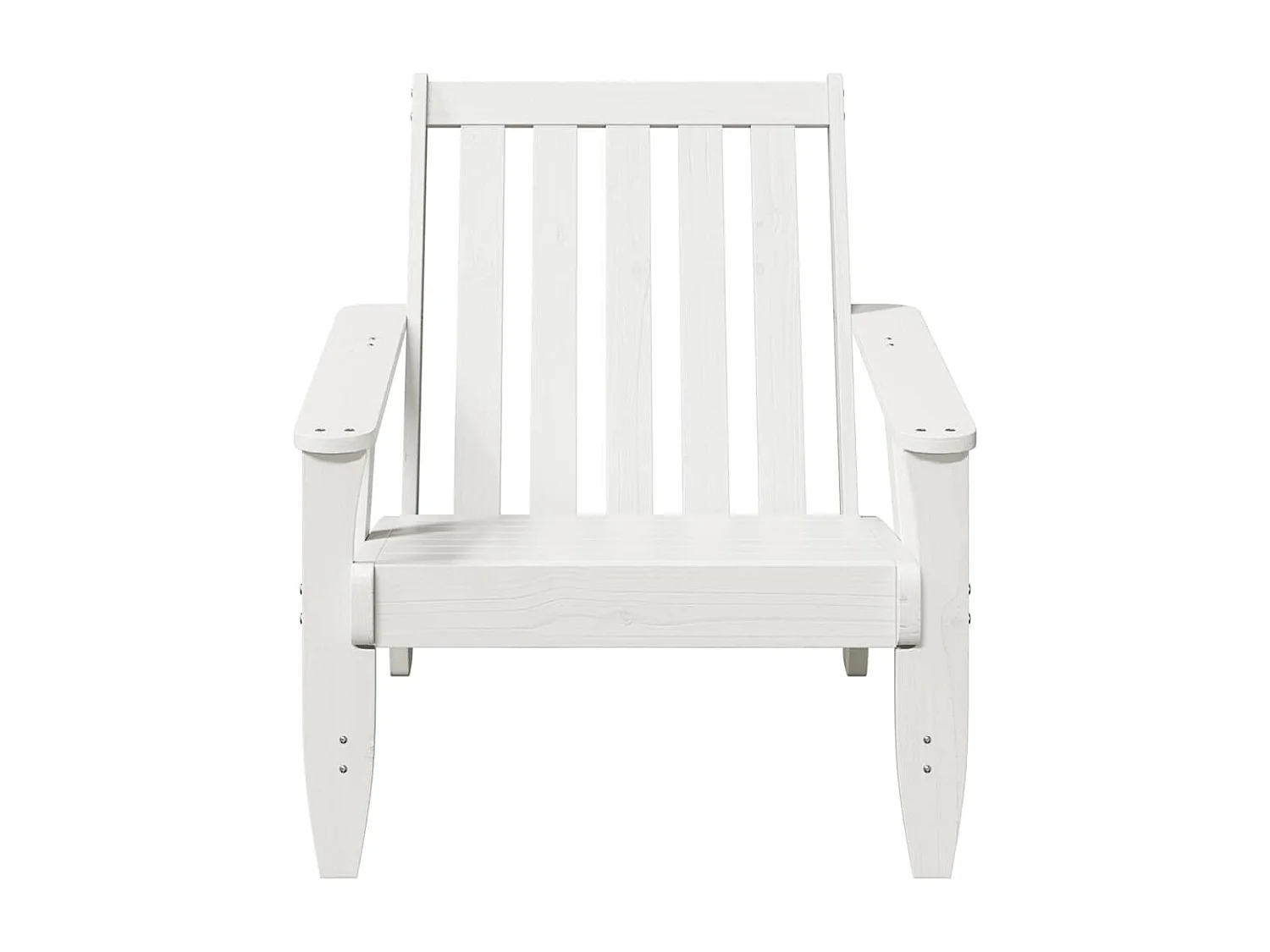 Chaises de jardin adirondack lot de 2 75x77x77 cm