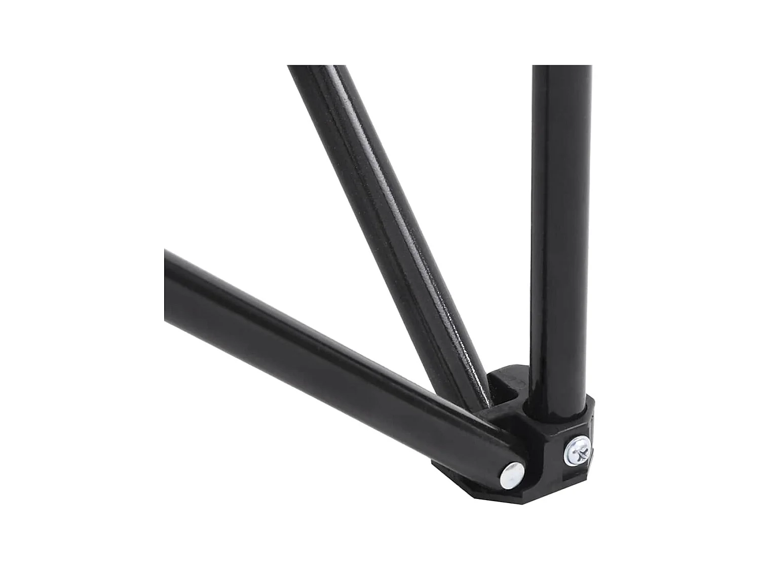 Chaise de camping avec poche pliable lot de 2 bleu