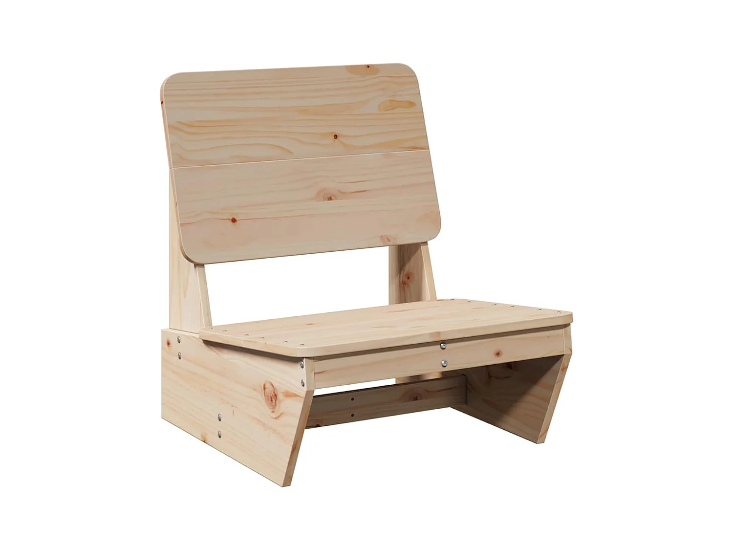 Tuinstoelen 2 st 60x64x70,5 cm massief grenenhout