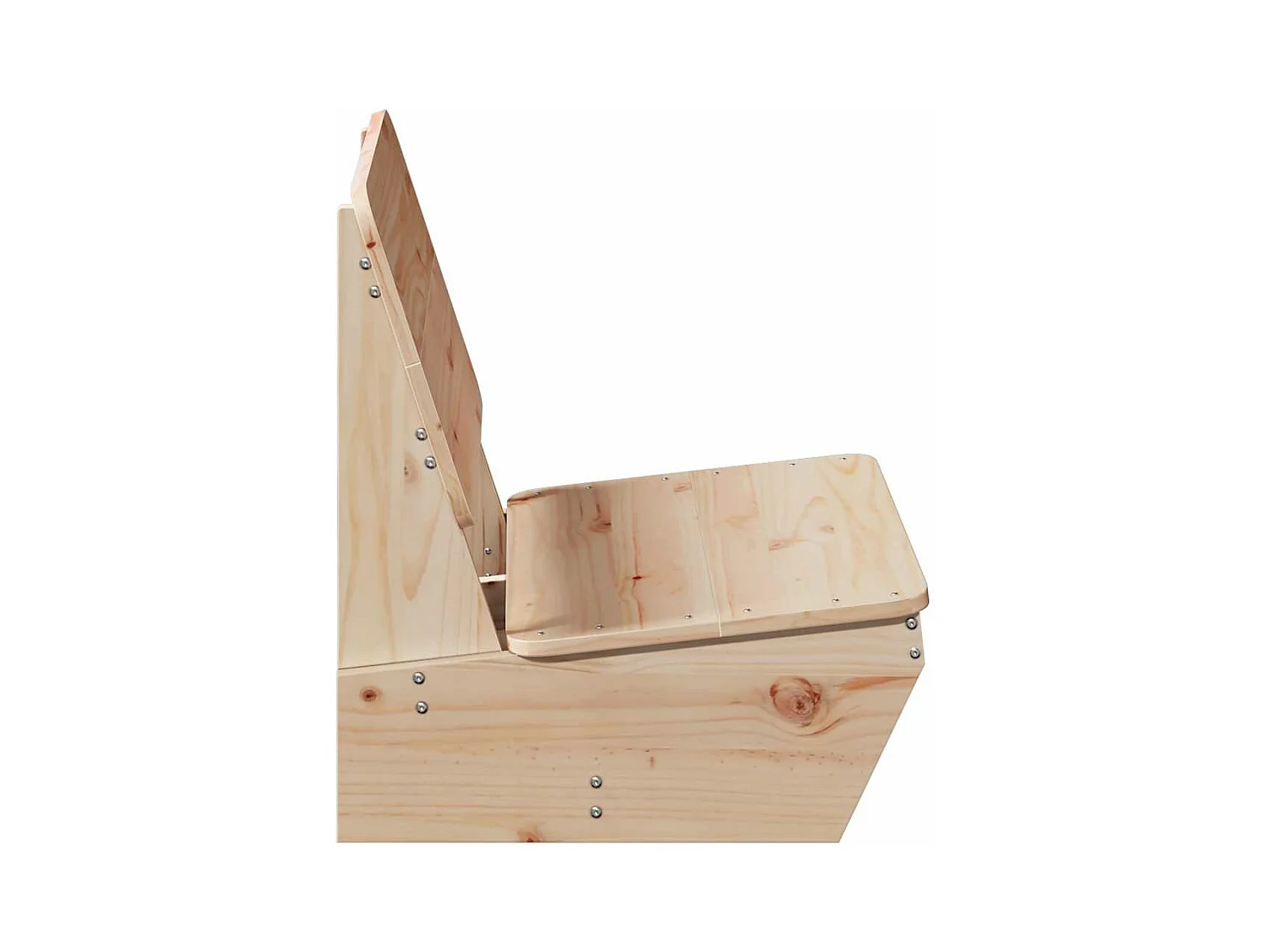 Tuinstoelen 2 st 60x64x70,5 cm massief grenenhout