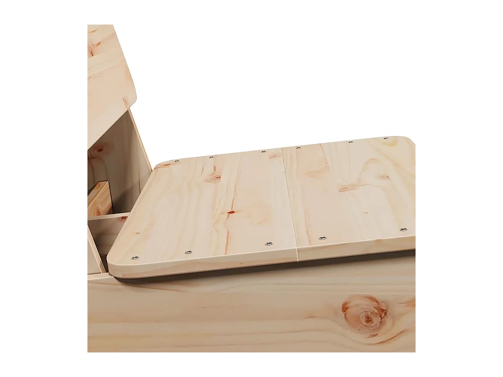 Tuinstoelen 2 st 60x64x70,5 cm massief grenenhout