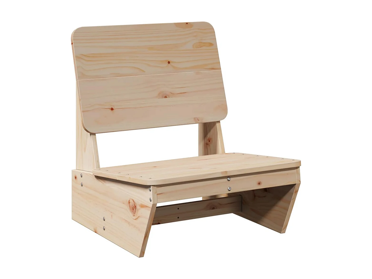 Tuinstoelen 2 st 60x64x70,5 cm massief grenenhout