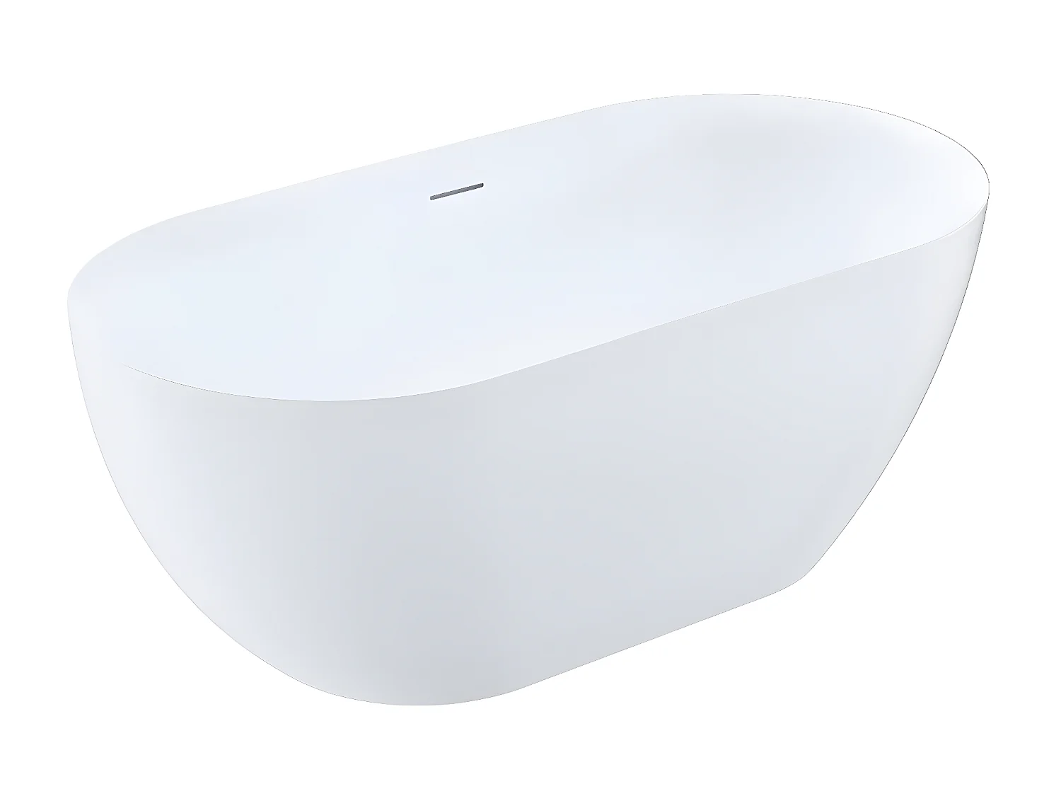 Vasca freestanding LISBON bianca Opaca 170 cm