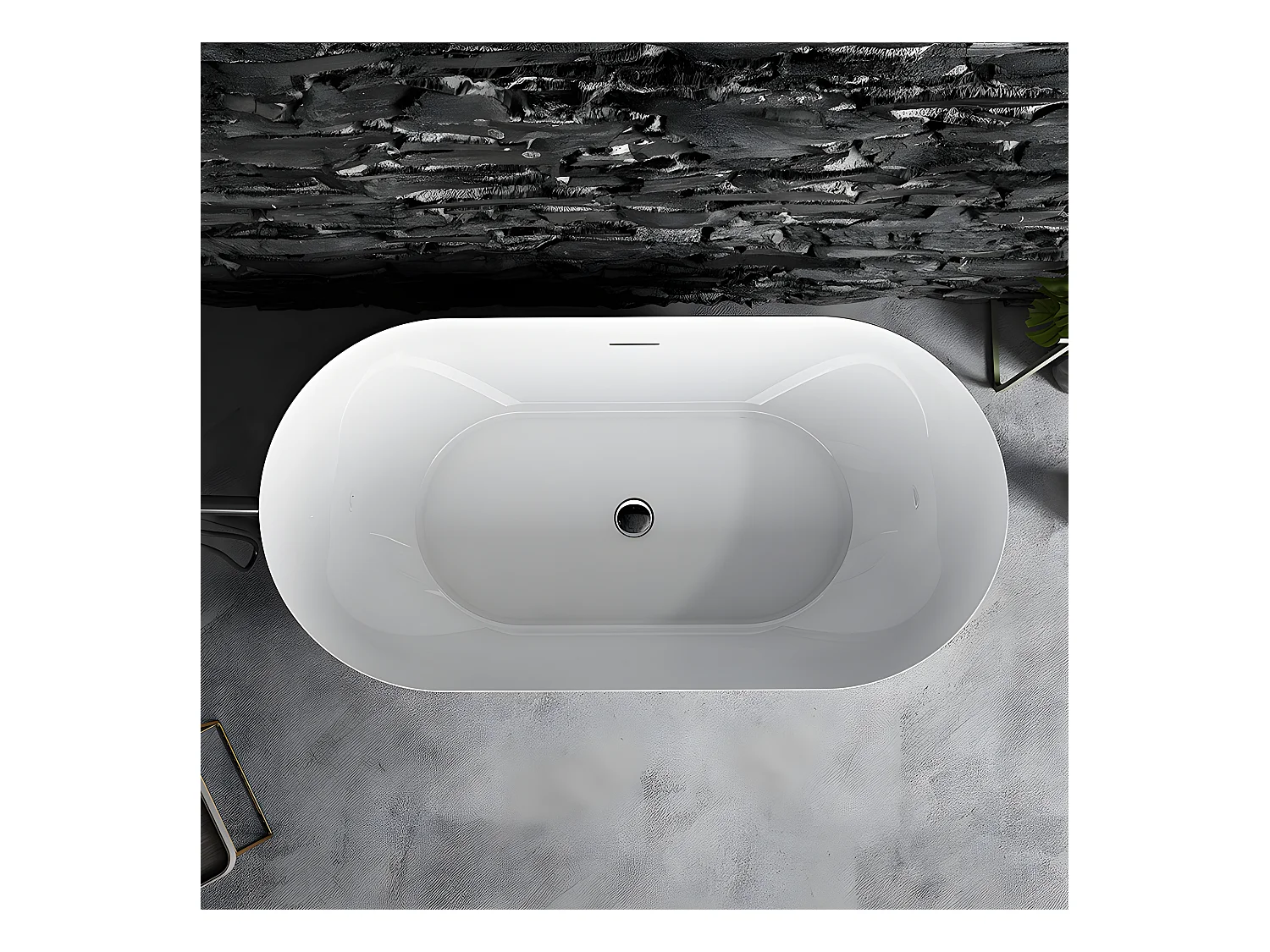 Freistehende Badewanne LISBON 150 cm