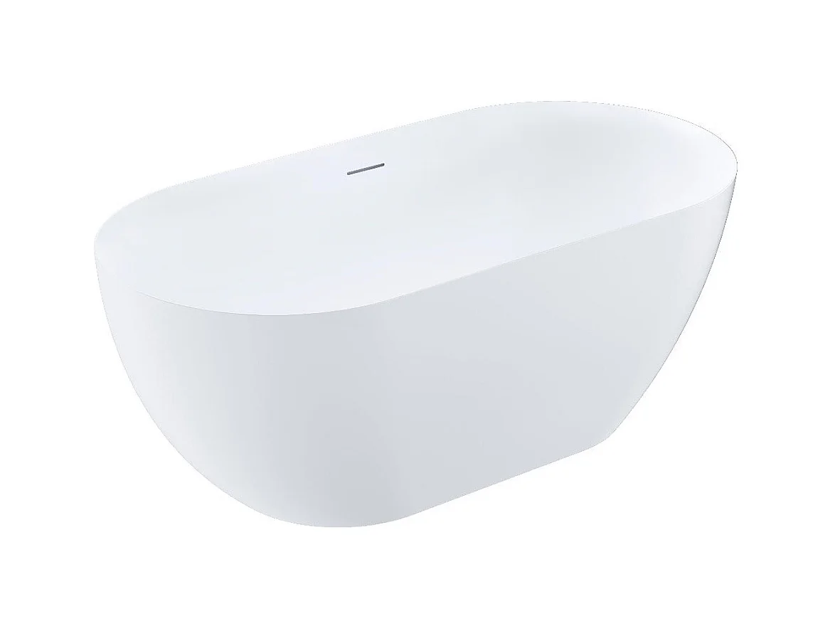 Freistehende Badewanne LISBON MATT 160 cm