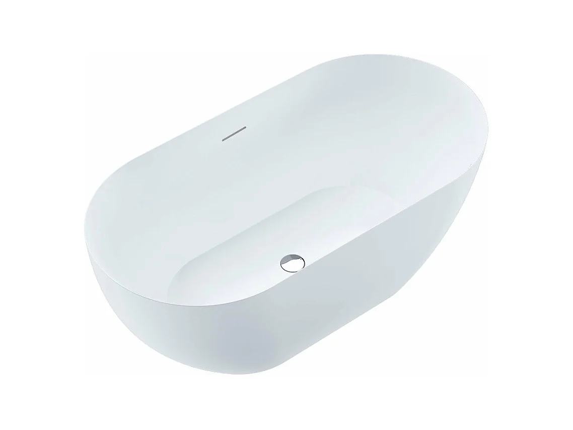 Freistehende Badewanne LISBON MATT 160 cm