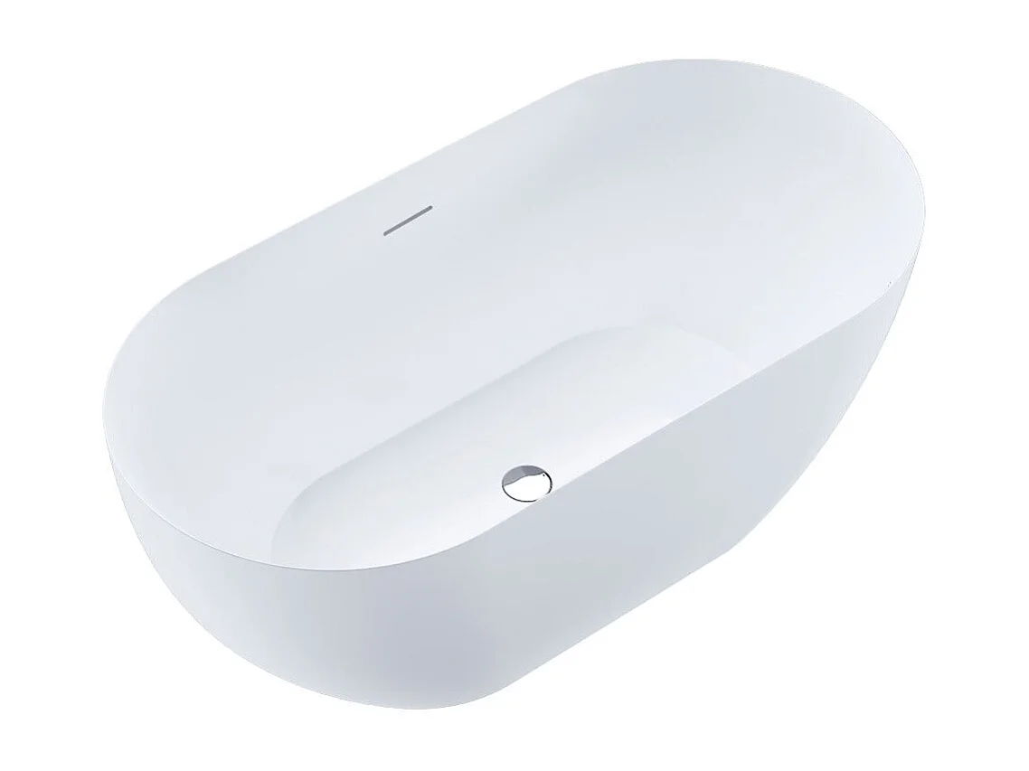 Freistehende Badewanne LISBON MATT 160 cm