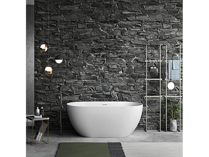 Freistehende Badewanne LISBON MATT 160 cm
