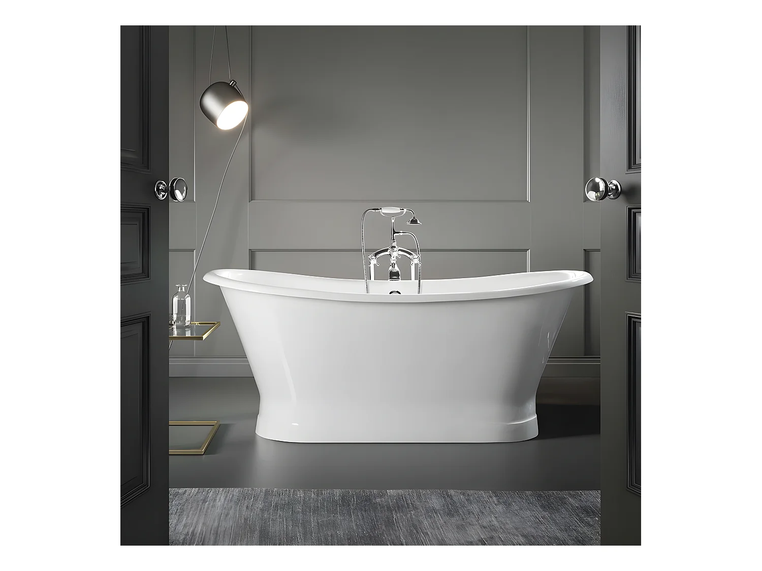 Bañera de Hierro COVENTRY blanca  170 cm