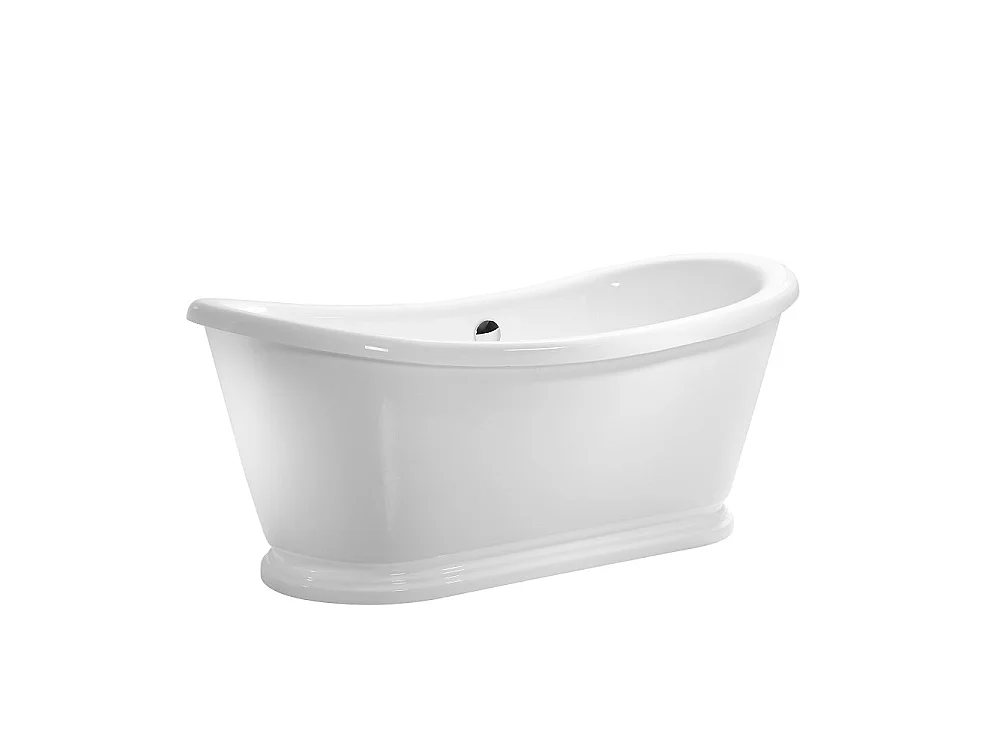 Vasca freestanding con base PITTSBURGH Bianca 177 cm