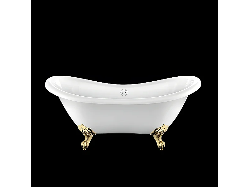 Bañera con patas DARLINGTON  175 cm patas ÁGUILA DORADAS