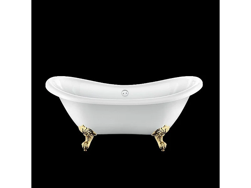 Bañera con patas DARLINGTON  175 cm patas ÁGUILA DORADAS
