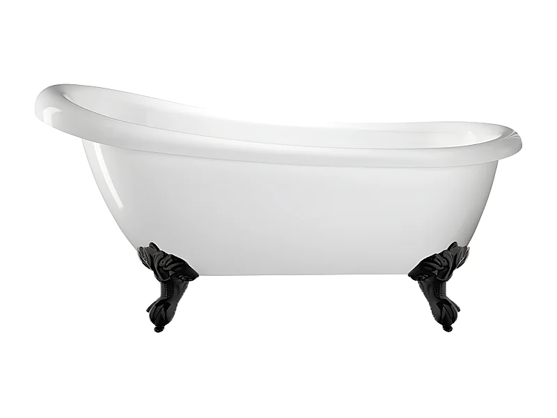 Bañera con patas RICHMOND  171 cm patas ÁGUILA NEGRAS