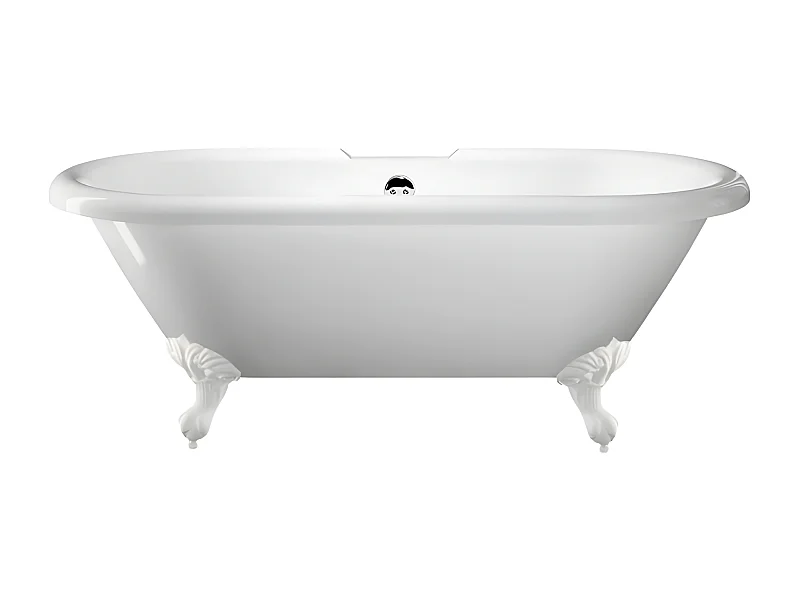 Bañera con patas CHELSEA  154 cm patas ÁGUILA BLANCAS