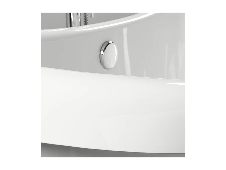Freistehende Retro-Badewanne MIDLETON 175 cm