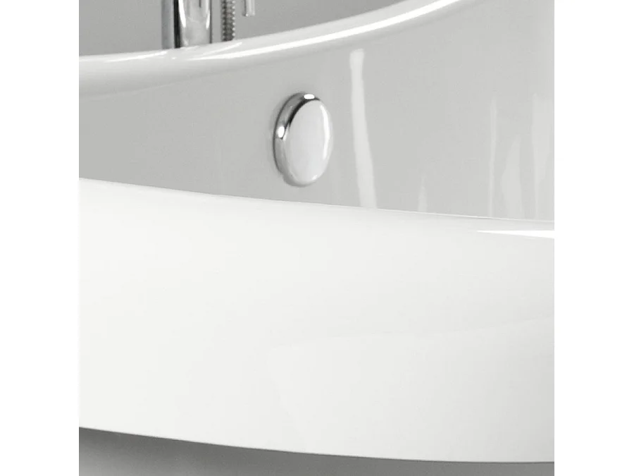 Freistehende Retro-Badewanne MIDLETON 175 cm