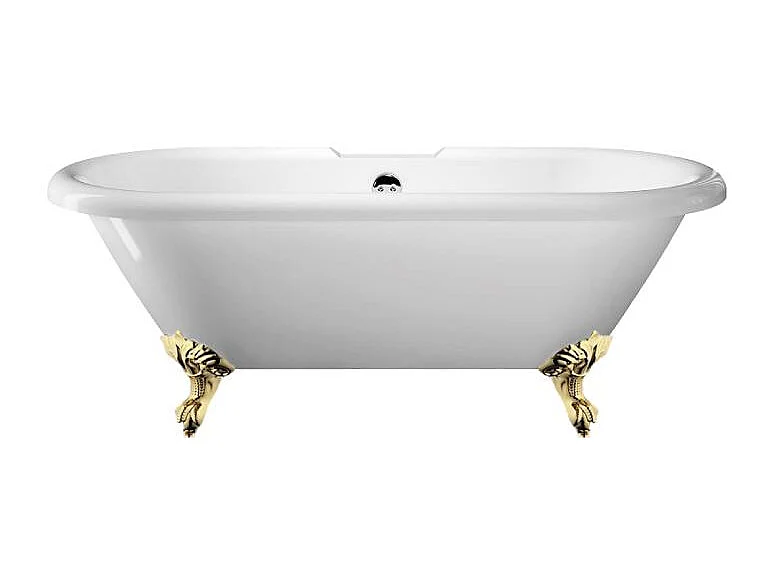 Bañera con patas CHELSEA  154 cm patas ÁGUILA DORADAS