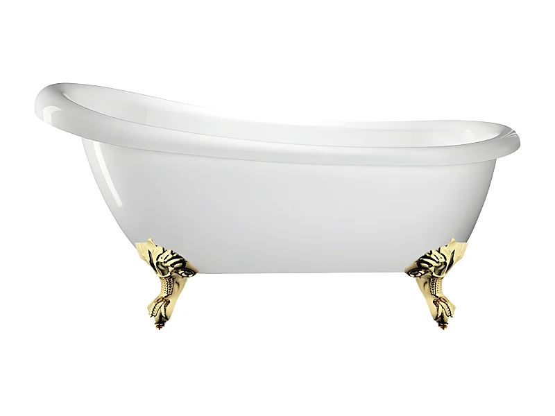 Bañera con patas RICHMOND  155 cm patas ÁGUILA DORADAS