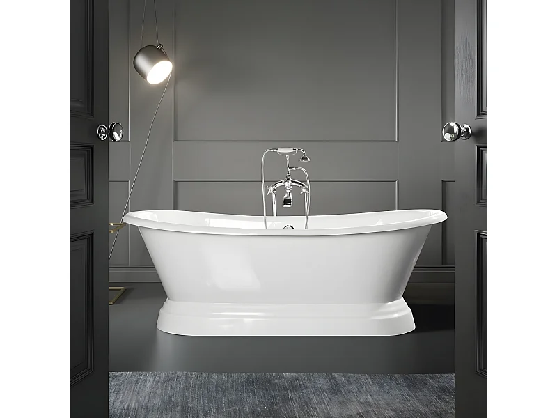 Bañera de Hierro SOUTHPORT blanca  180 cm