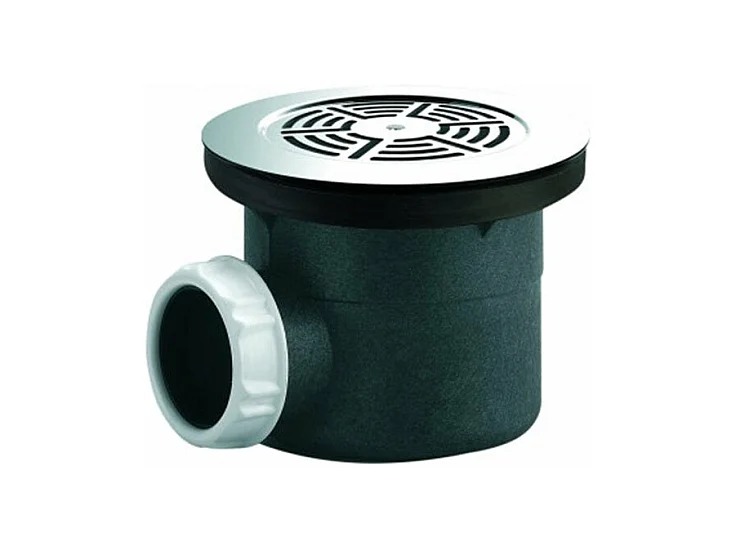 Piletta di scarico orizzontale VALENTIN per piatto doccia SoliCast®