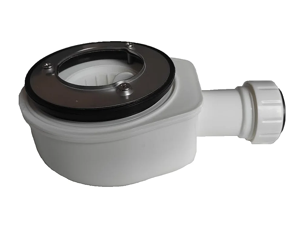 Bonde horizontale Sanycces Ø90 mm pour receveur de douche