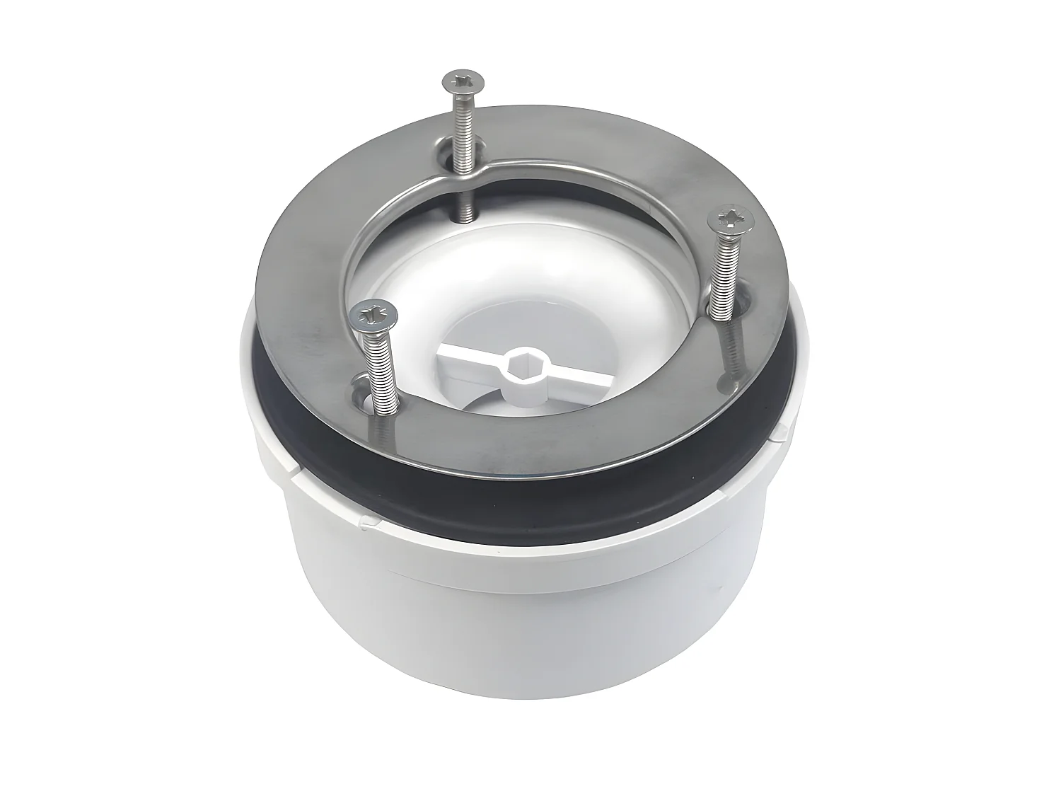 Bonde verticale Sanycces Ø90 mm pour receveur de douche