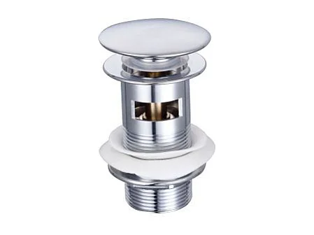 Piletta per lavabo con troppo pieno sistema click/clack