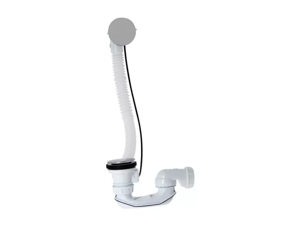 Vidage baignoire NICOLL avec siphon extra-plat inclus