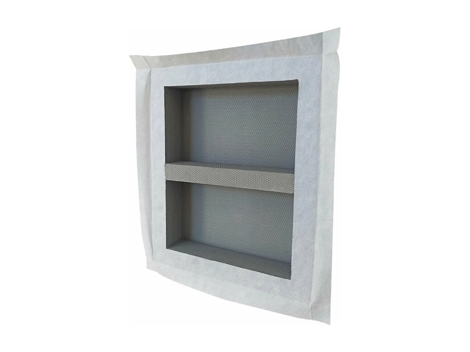 Nicchia doccia da piastrellare con ripiano 50 x 40 cm e 9 cm di profondità