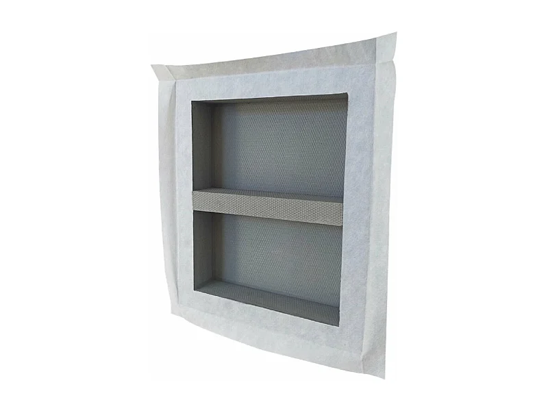 Nicchia doccia da piastrellare con ripiano 50 x 40 cm e 9 cm di profondità