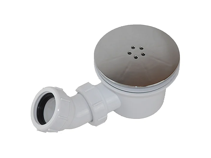 Bonde horizontale avec capot Ø90 pour receveurs de douche