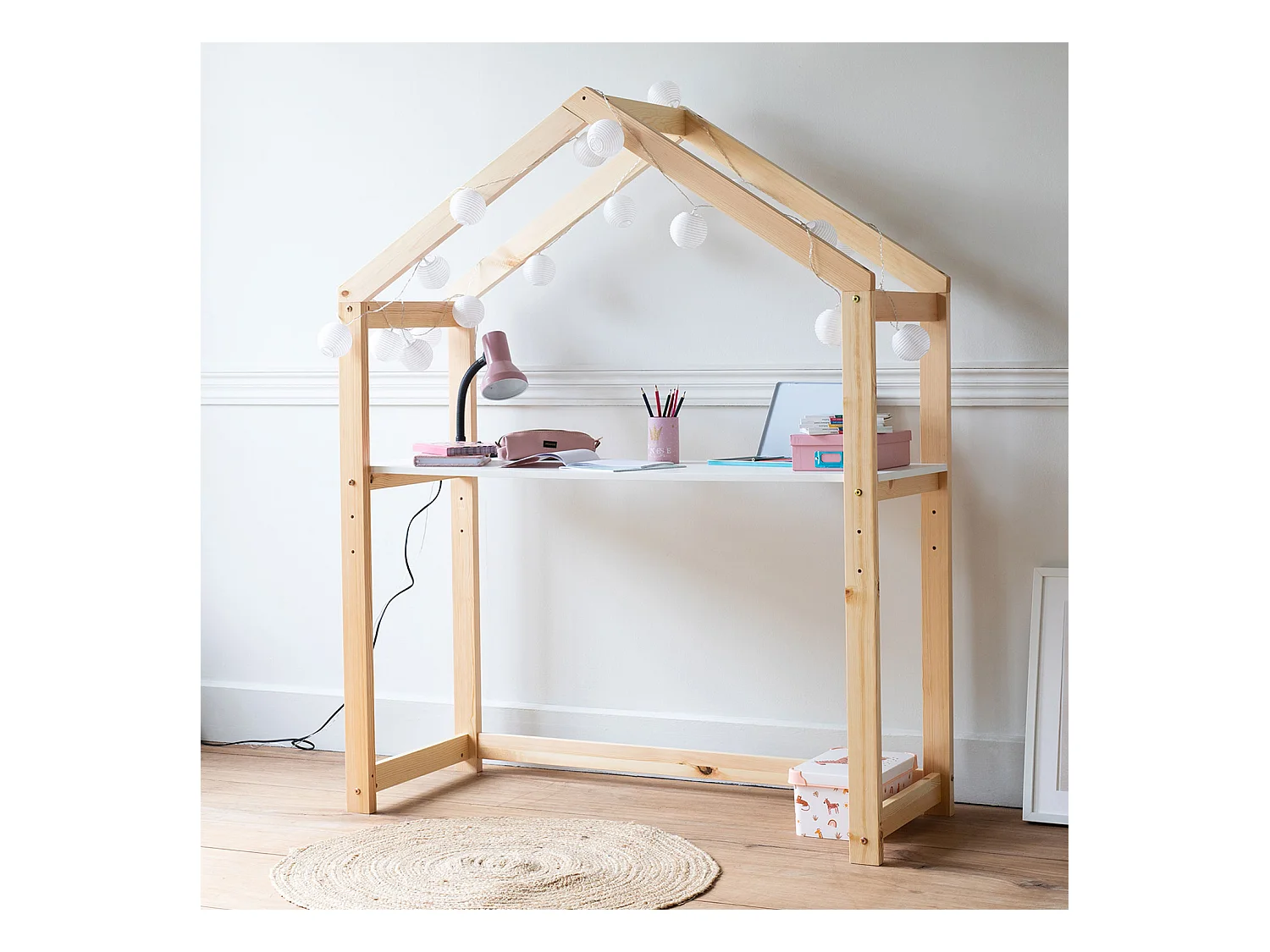Bureau cabane évolutif pour enfant MARTIN - HAPPY GARDEN