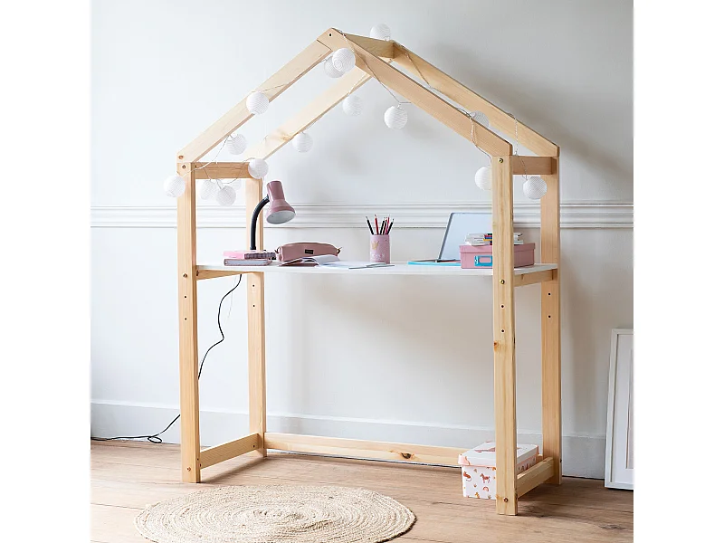 Bureau cabane évolutif pour enfant MARTIN - HAPPY GARDEN