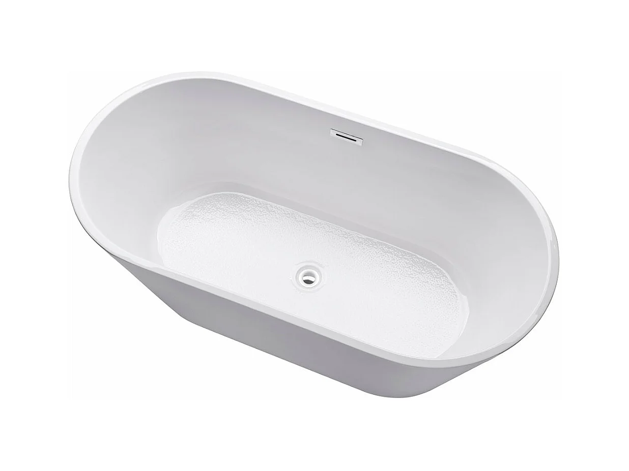 Freistehende Badewanne FINDLAY Anti-Slide 160 cm
