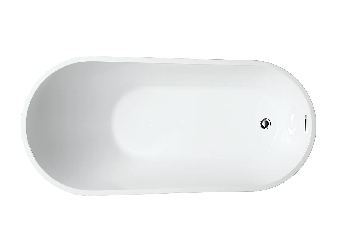 Vasca freestanding ovale OPRAH bianca 170 cm