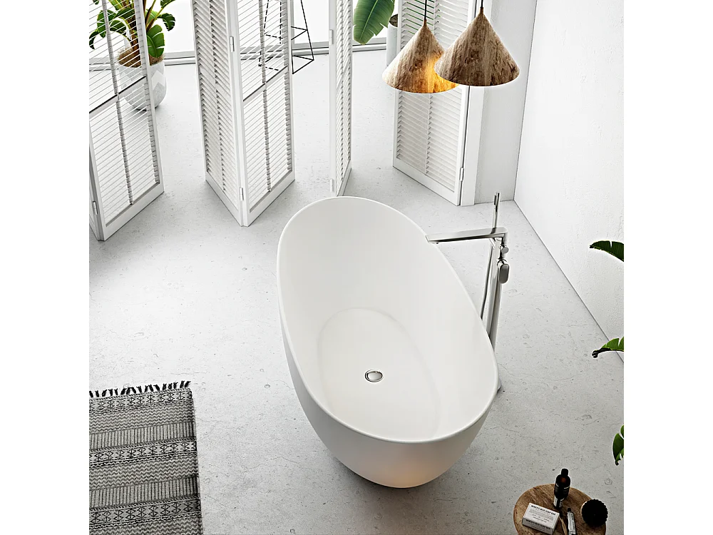 Freistehende Badewanne FLORIDA 180 cm