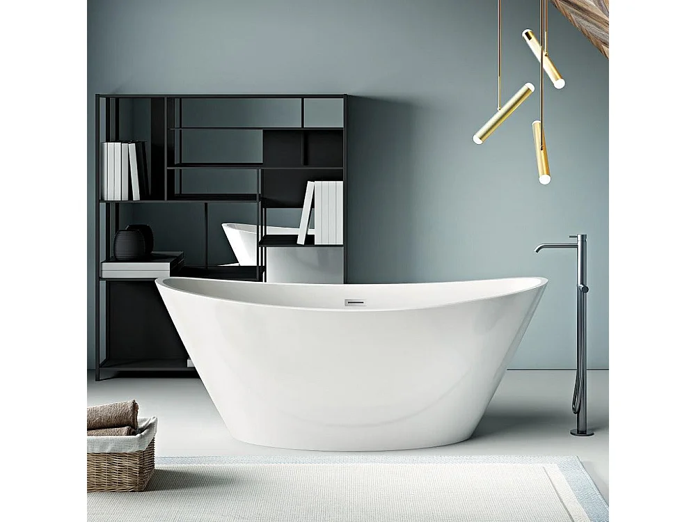 Freistehende Badewanne BRIGHTON 170 cm