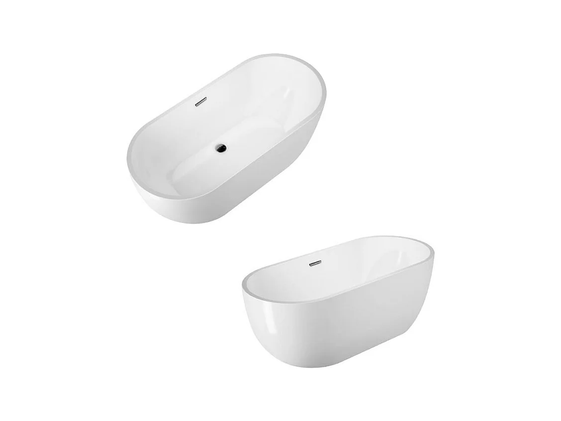 Freistehende Badewanne BOSTON 142 cm