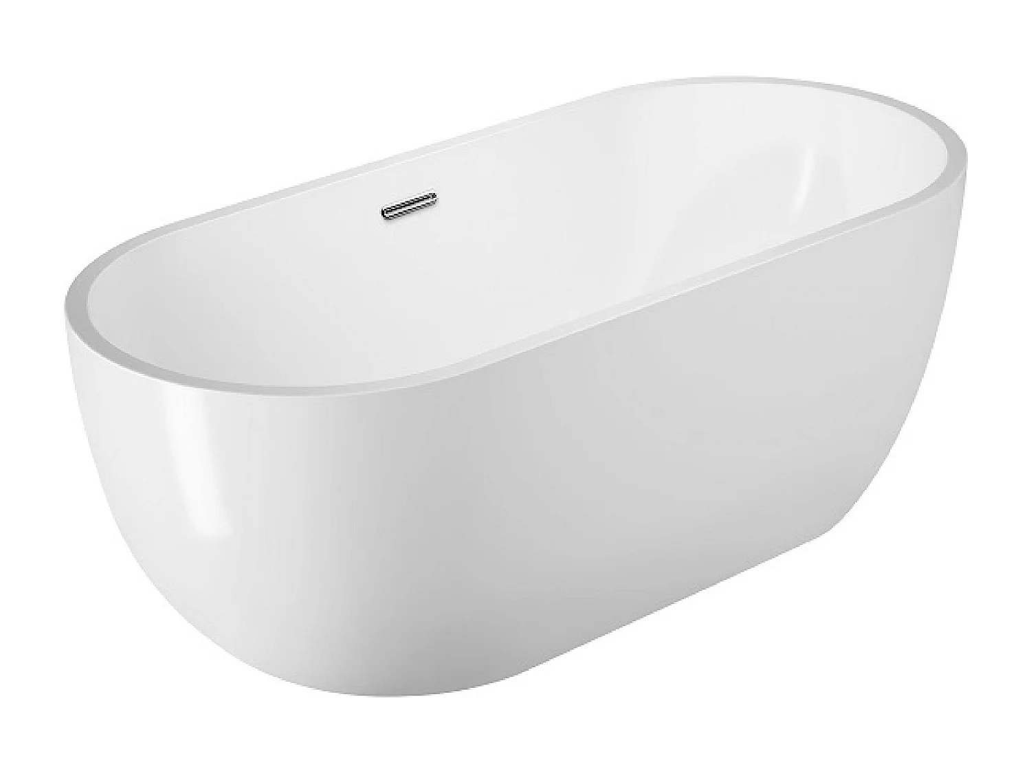 Freistehende Badewanne BOSTON 142 cm