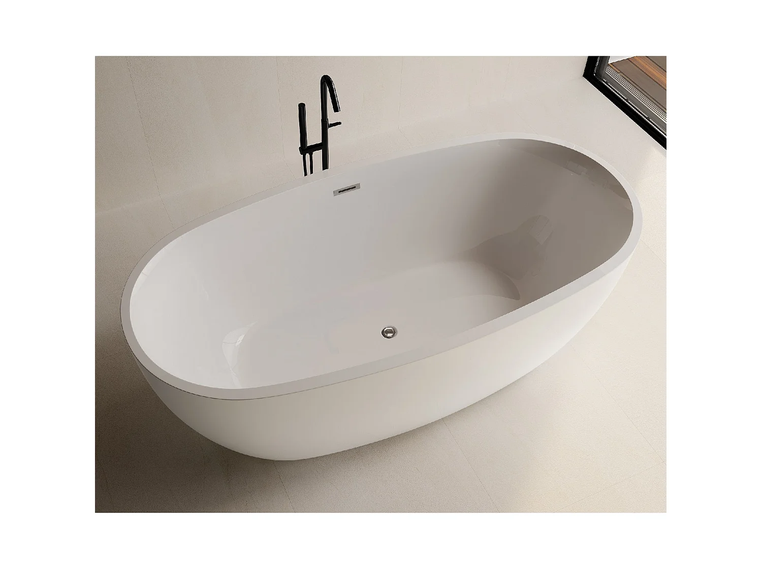 Bañera exenta DENVER  150 cm