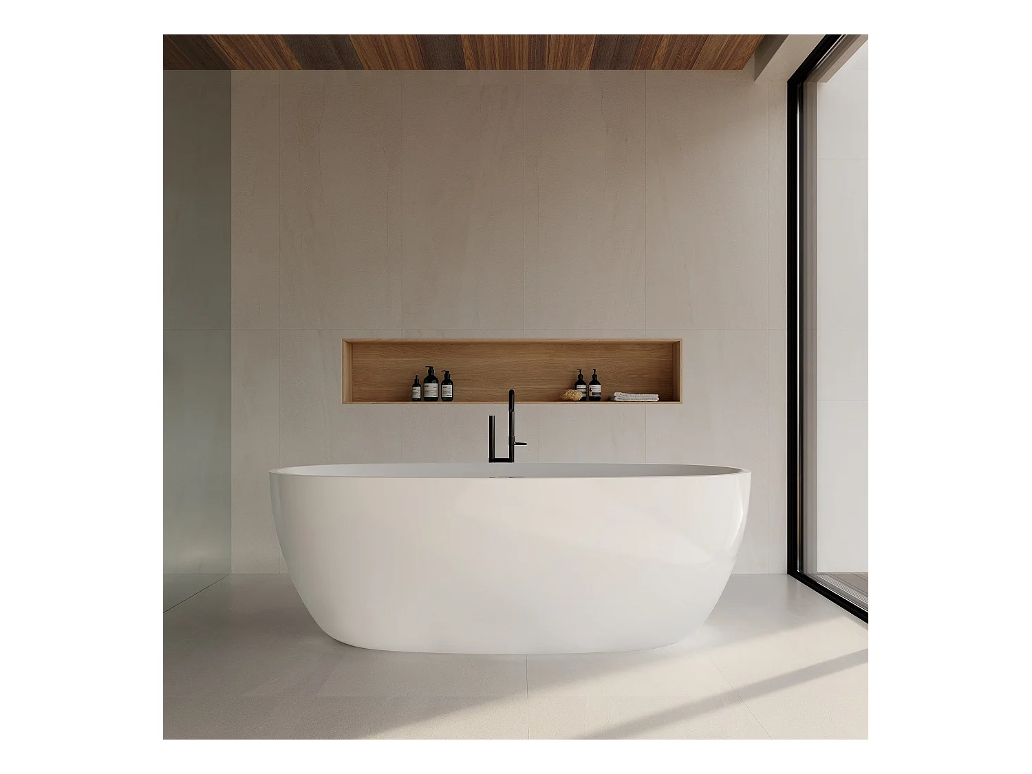 Bañera exenta DENVER  170 cm