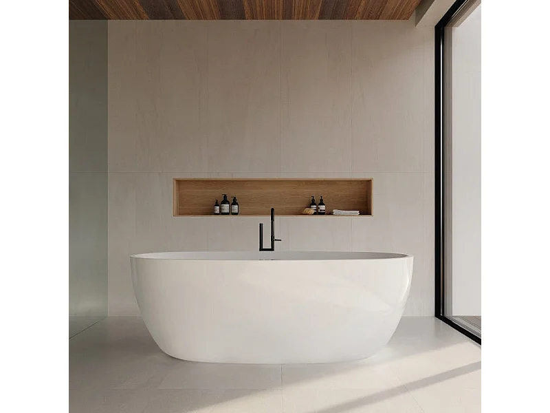 Freistehende Badewanne DENVER 170 cm