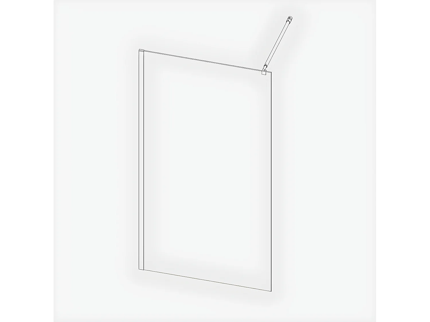 Parete doccia fissa FRESH 110 cm