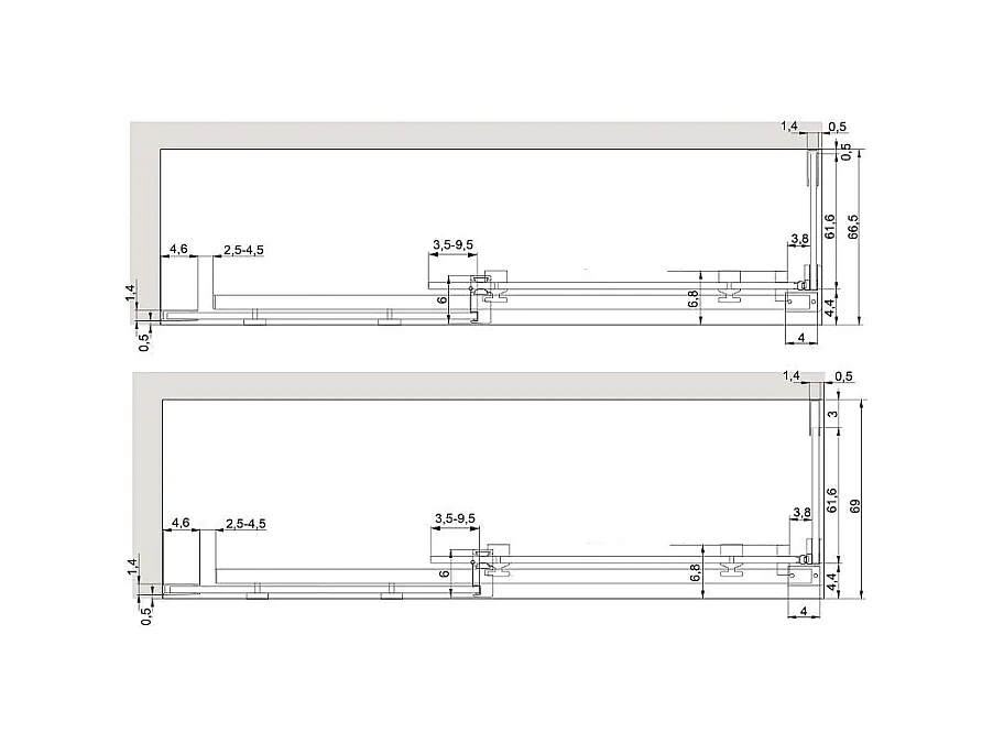 Porta doccia fissa + porta scorrevole LUNA vetro serigrafato 130 cm