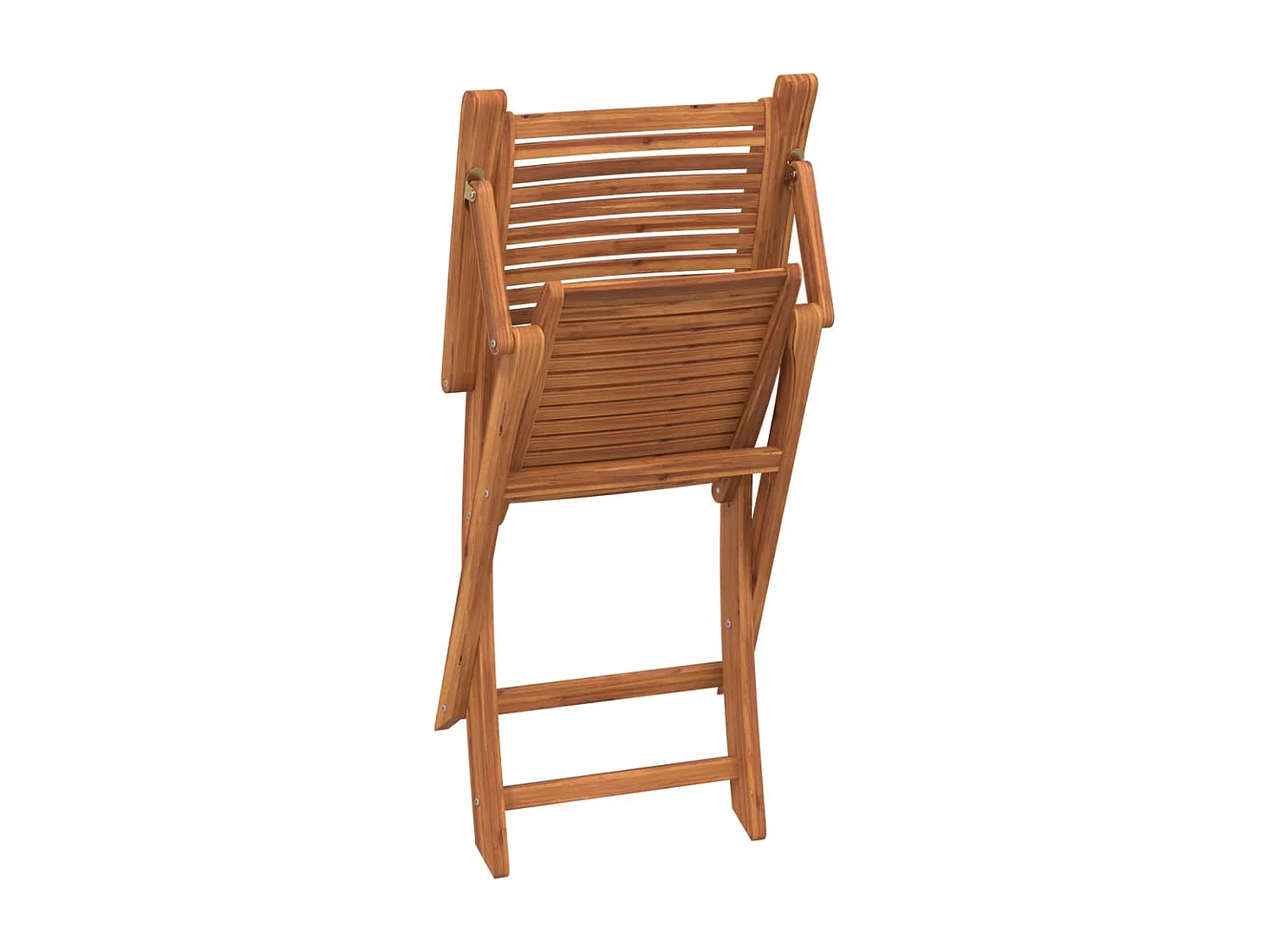 Chaises pliantes de jardin avec accoudoir lot de 2