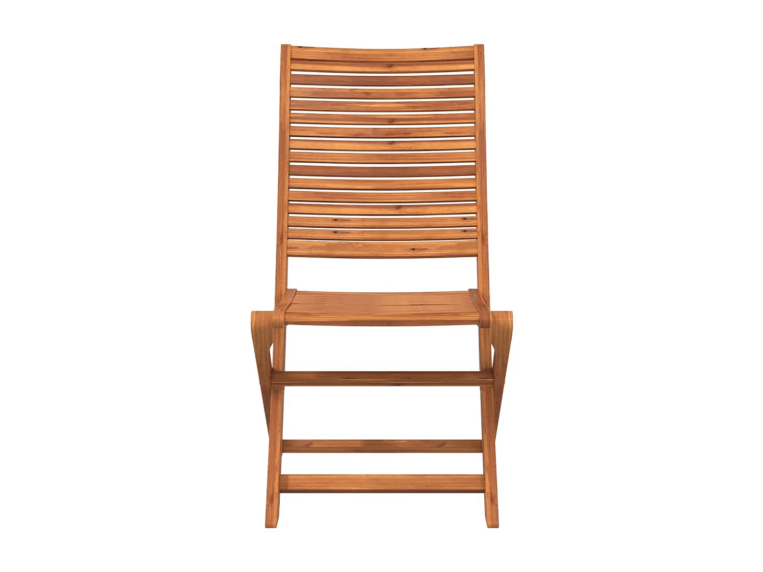 Sillas jardín reclinables 6 unidades madera maciza acacia 51x66x95cm