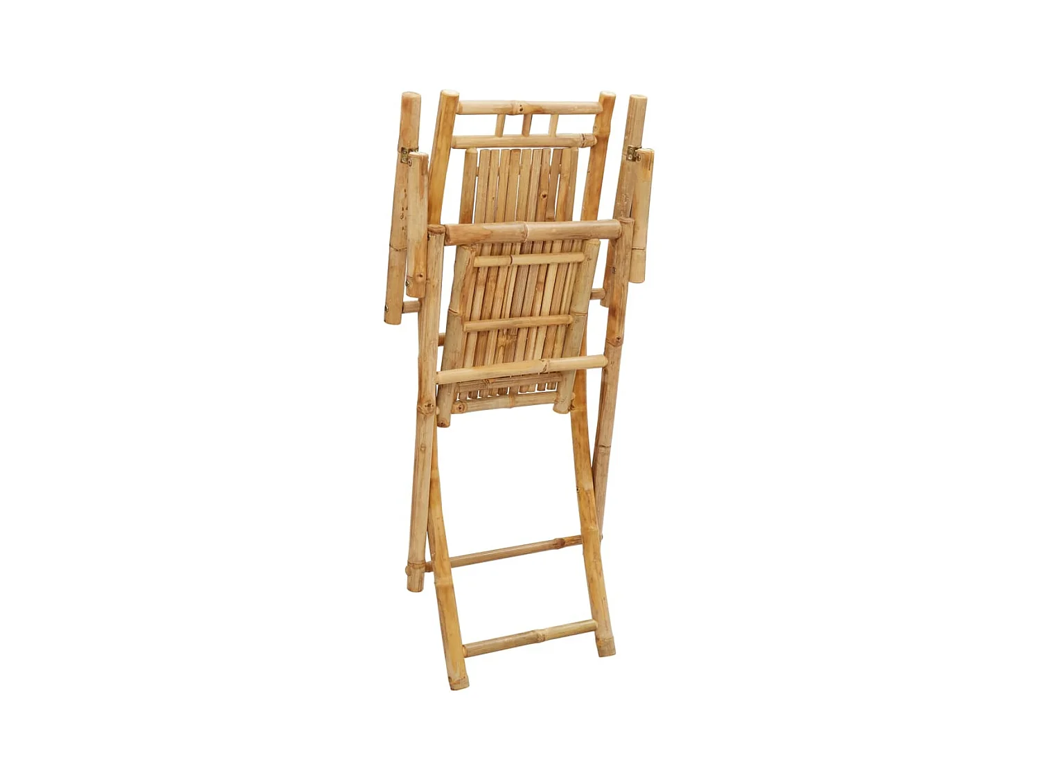 Chaises pliables de jardin lot de 6 53x66x99 cm bambou